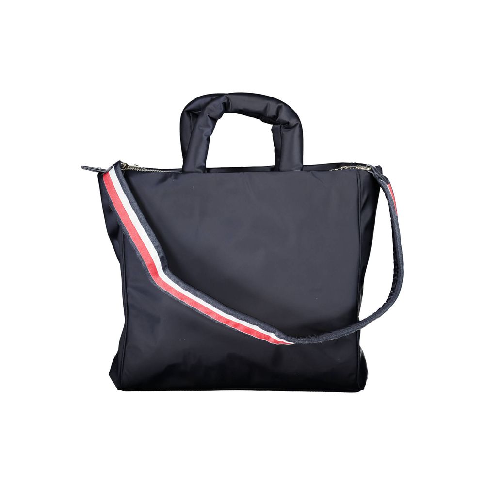Tommy Hilfiger Blue Polyester Women Handbag - ClickThatClicks 