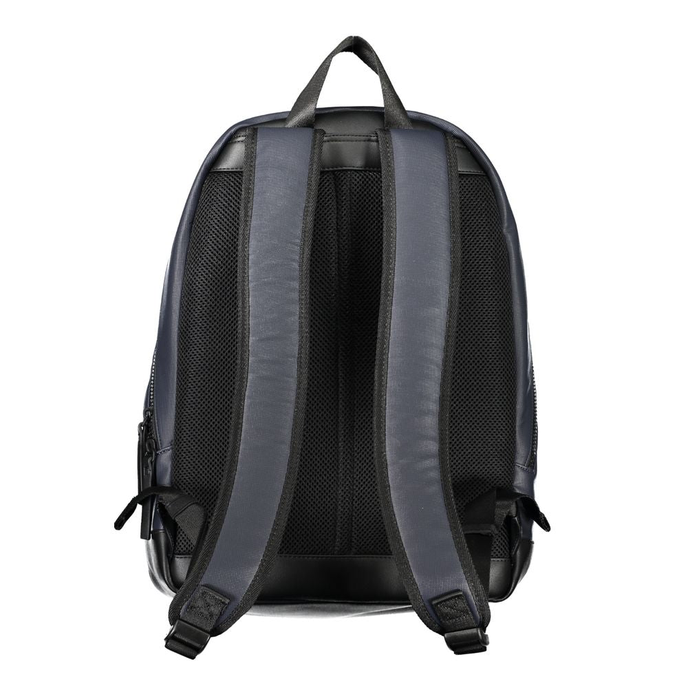 Tommy Hilfiger Blu Polyurethane Men Backpack - ClickThatClicks 