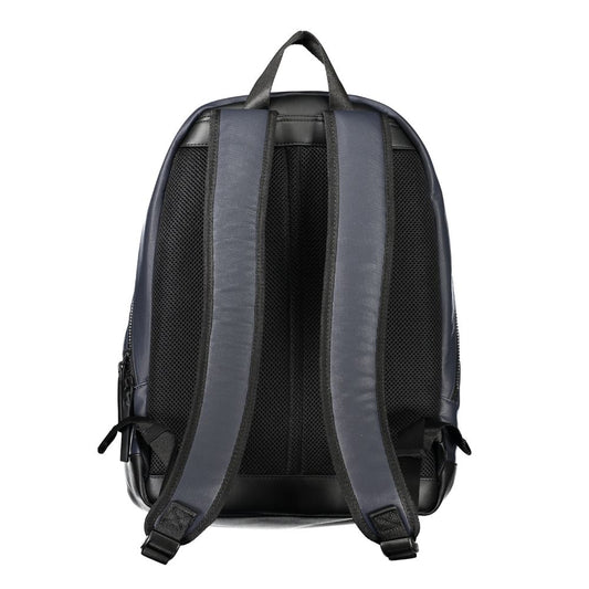 Tommy Hilfiger Blu Polyurethane Men Backpack - ClickThatClicks 