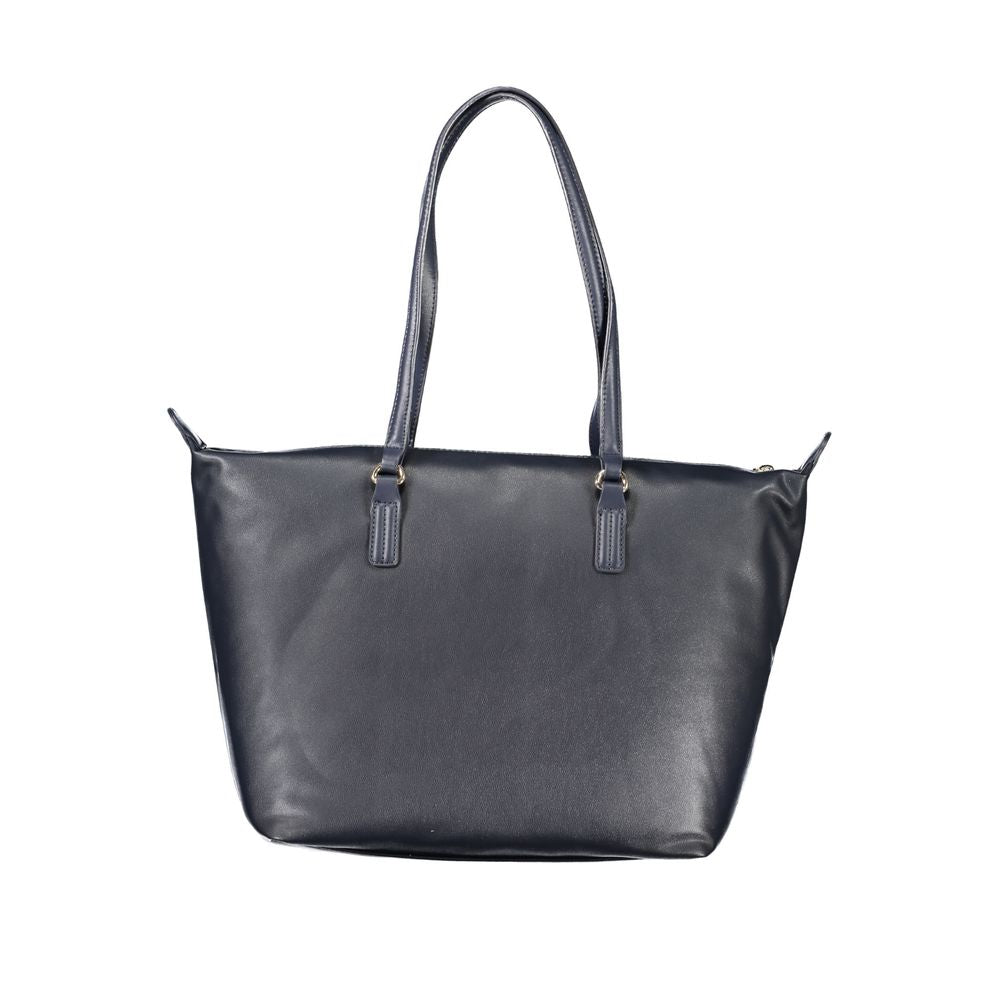 Tommy Hilfiger Blu Polyester Women Handbag - ClickThatClicks 
