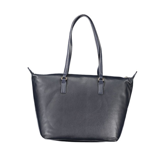 Tommy Hilfiger Blu Polyester Women Handbag - ClickThatClicks 