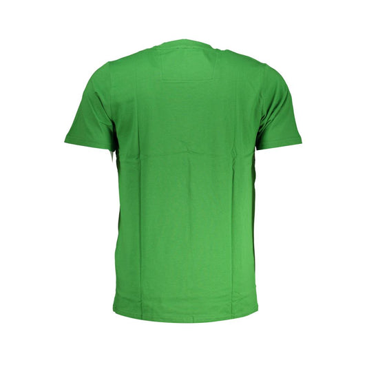 Cavalli Class Verde Cotton Men T-Shirt - ClickThatClicks 