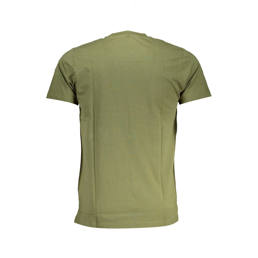 Cavalli Class Verde Cotton Men T-Shirt - ClickThatClicks 