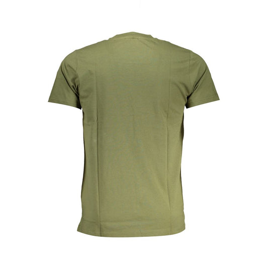 Cavalli Class Verde Cotton Men T-Shirt - ClickThatClicks 