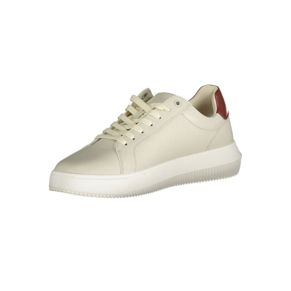 Calvin Klein Grigio Polyurethane Men Sneaker - ClickThatClicks 