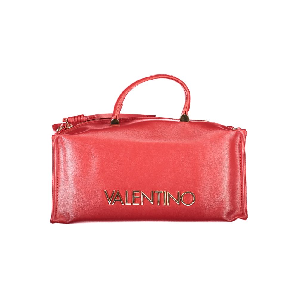 Mario Valentino Red Polyurethane Women Handbag - ClickThatClicks 