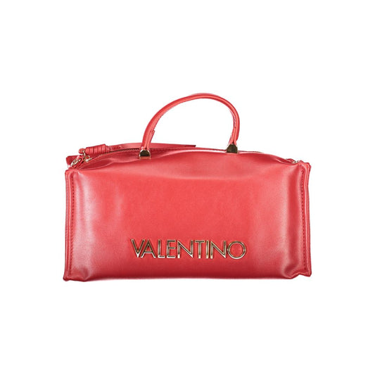 Mario Valentino Red Polyurethane Women Handbag - ClickThatClicks 