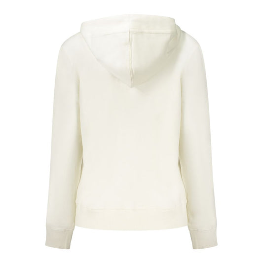 North Sails White Cotton Women's Hooded Sweatshirt - ClickThatClicks 