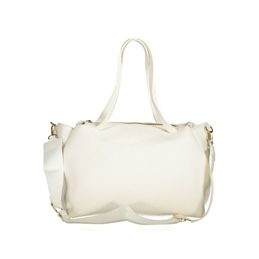 Mario Valentino Bianco Polyurethane Woman Handbag - ClickThatClicks 