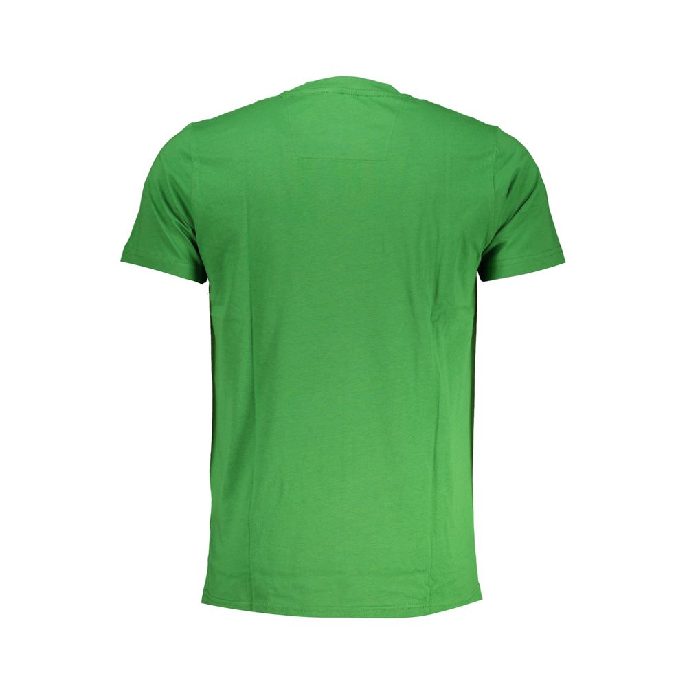 Cavalli Class Verde Cotton Men T-Shirt - ClickThatClicks 