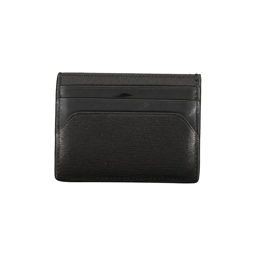 Tommy Hilfiger Black Leather Men Wallet - ClickThatClicks 
