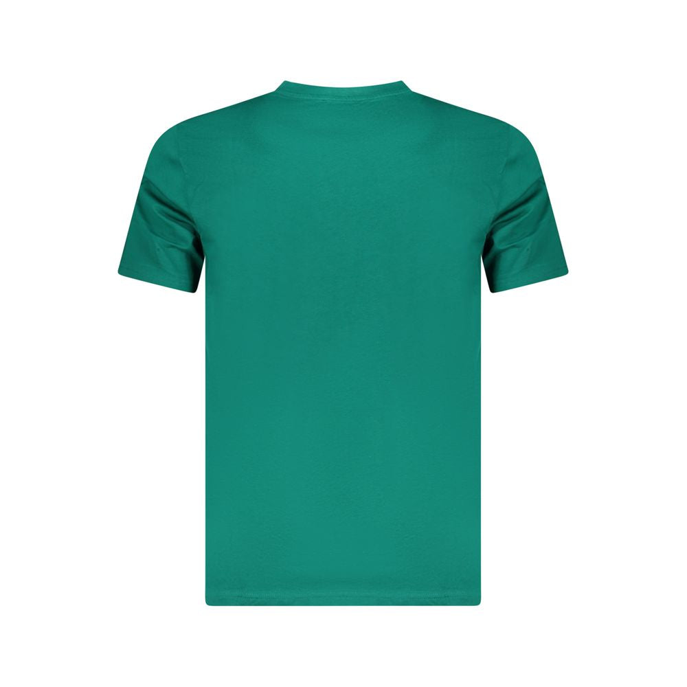 Cavalli Class Verde Cotton Men T-Shirt - ClickThatClicks 