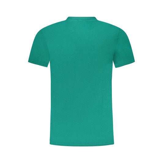 Cavalli Class Verde Cotton Men T-Shirt - ClickThatClicks 