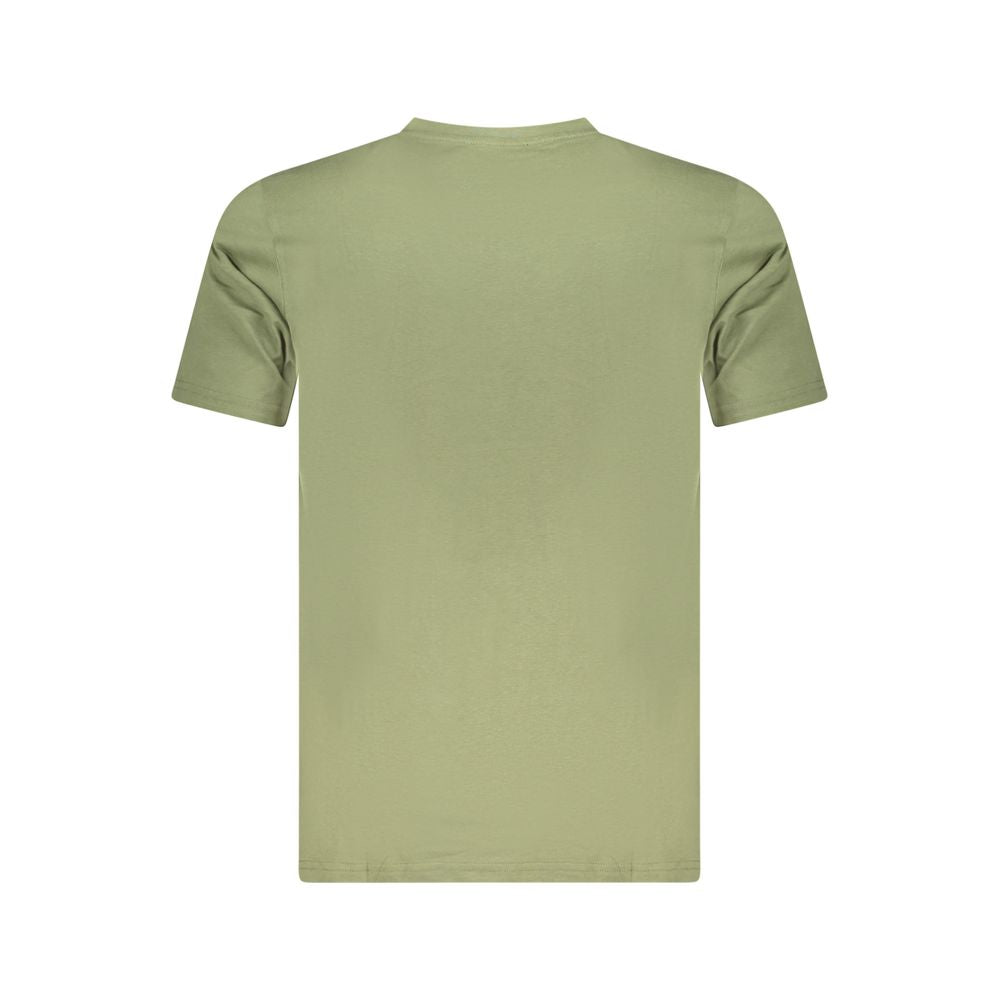 Cavalli Class Verde Cotton Men T-Shirt - ClickThatClicks 