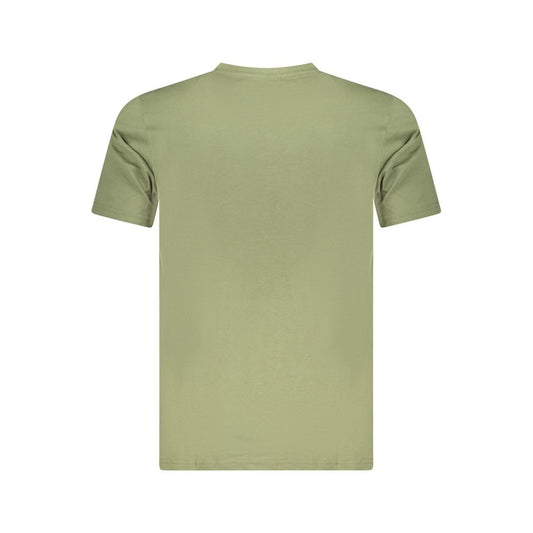 Cavalli Class Verde Cotton Men T-Shirt - ClickThatClicks 