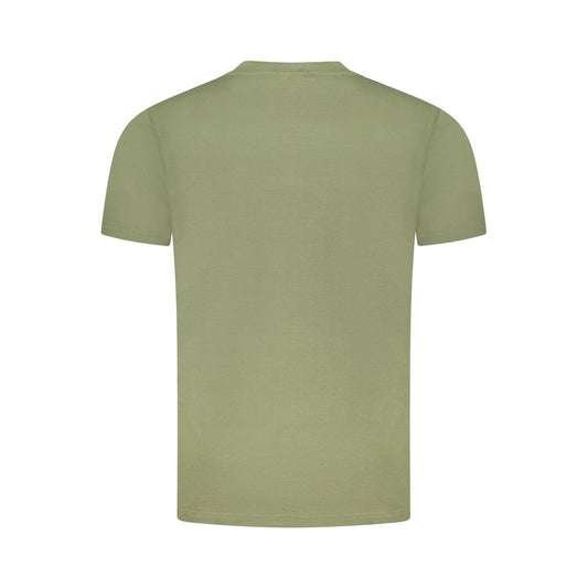 Cavalli Class Verde Cotton Men T-Shirt - ClickThatClicks 