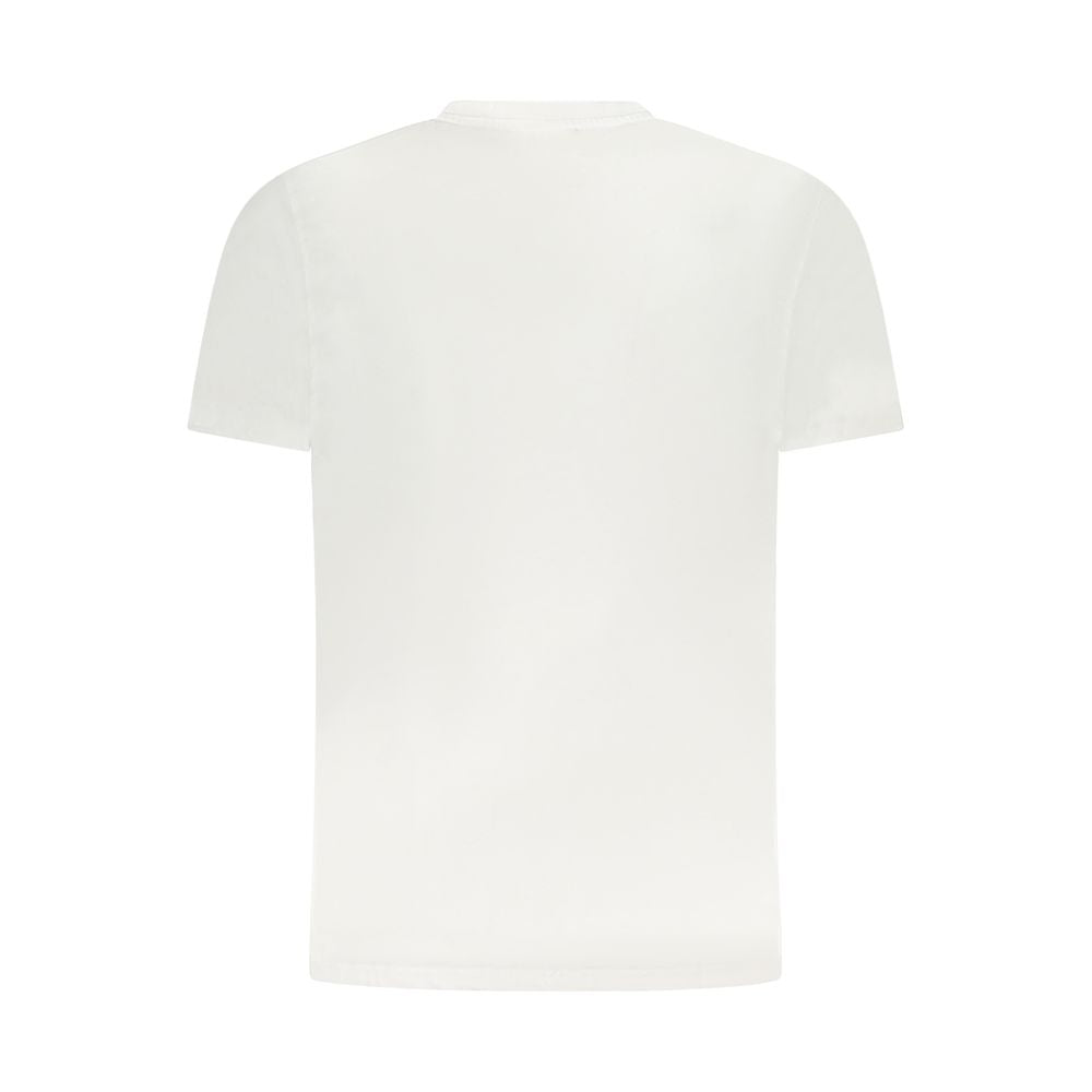 Cavalli Class White Cotton Men T-Shirt - ClickThatClicks 