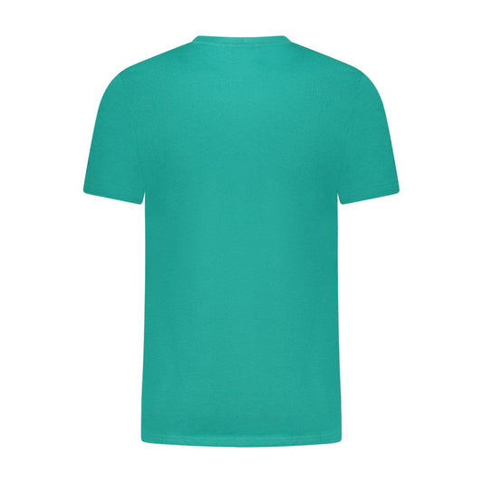 Cavalli Class Verde Cotton Men T-Shirt - ClickThatClicks 