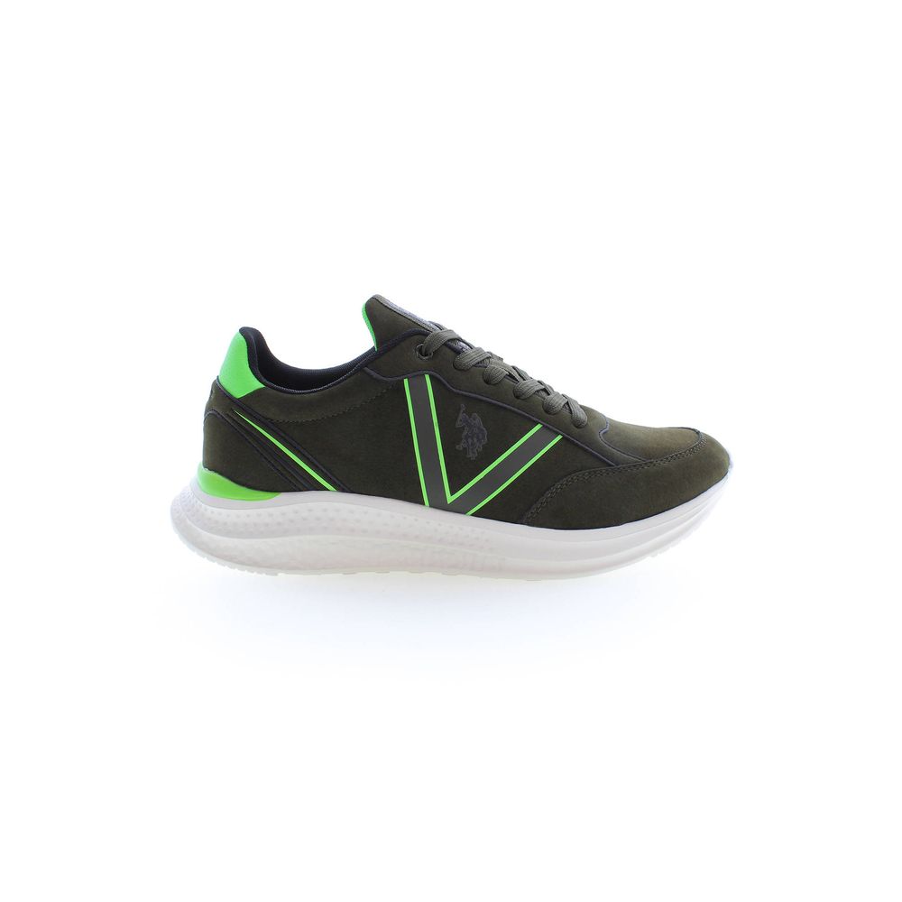 U.S. POLO ASSN. Verde Polyurethane Men Sneaker - ClickThatClicks 