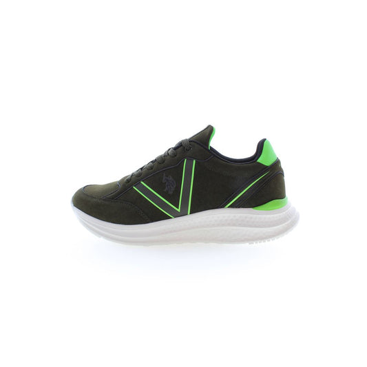 U.S. POLO ASSN. Verde Polyurethane Men Sneaker - ClickThatClicks 
