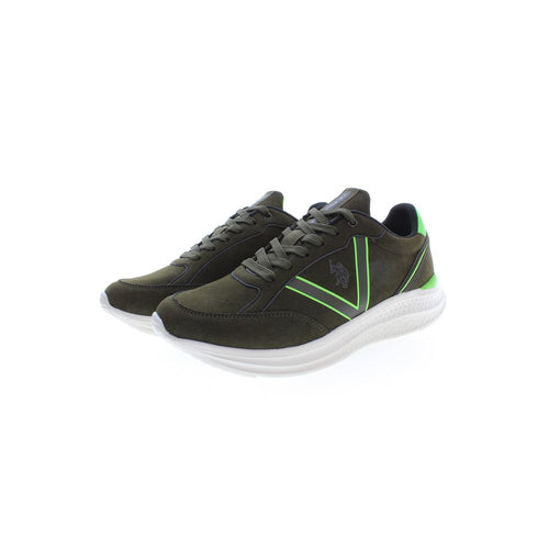 U.S. POLO ASSN. Verde Polyurethane Men Sneaker - ClickThatClicks 