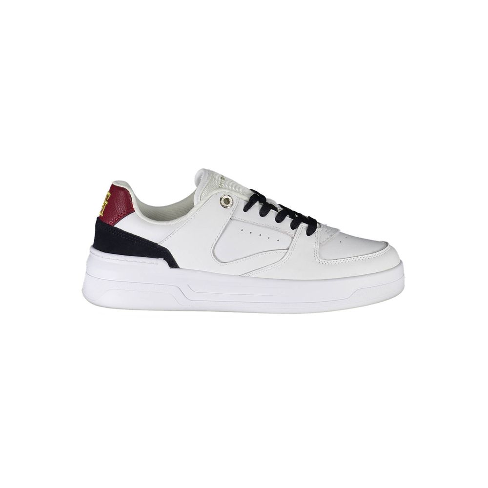Tommy Hilfiger Bianco Leather Women Sneaker - ClickThatClicks 