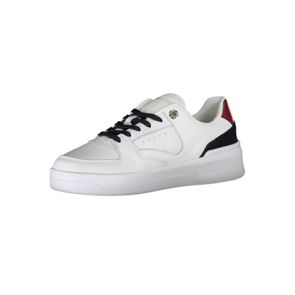 Tommy Hilfiger Bianco Leather Women Sneaker - ClickThatClicks 