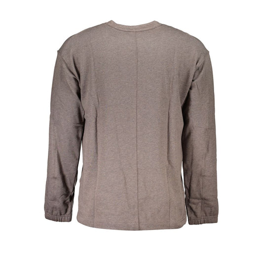 Calvin Klein Marrone Cotton Men Sweatshirt - ClickThatClicks 