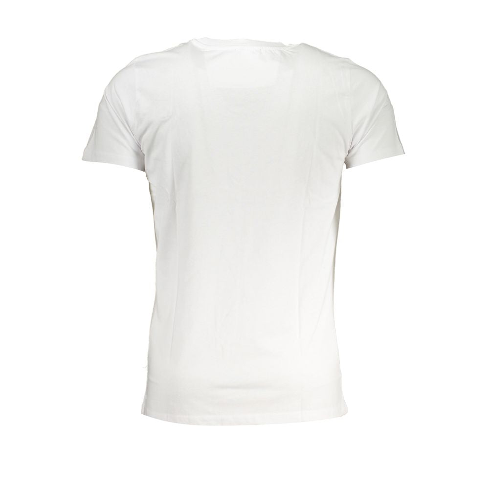 Cavalli Class White Cotton Men's T-Shirt - ClickThatClicks 