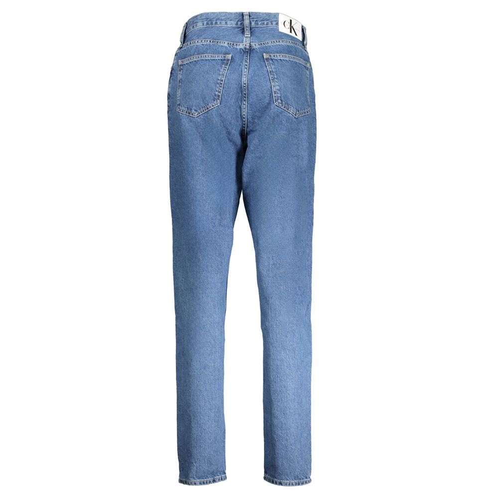 Calvin Klein Blu Cotton Womens Jeans - ClickThatClicks 