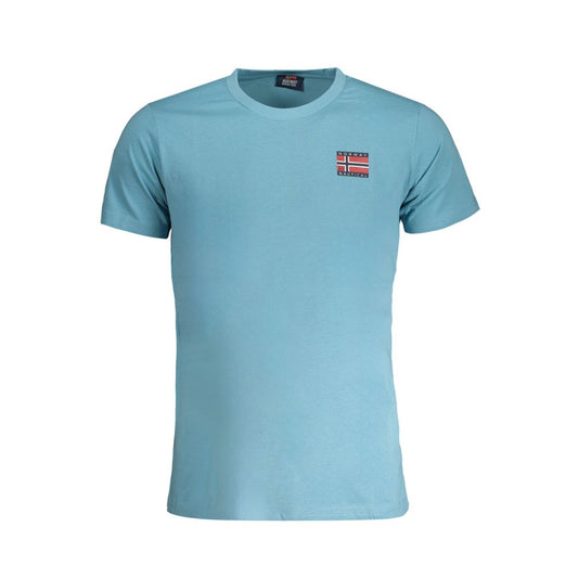 Norway 1963 Azzurro Cotton Men T-Shirt - ClickThatClicks 