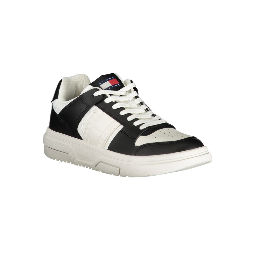 Tommy Hilfiger Nero Leather Women Sneaker - ClickThatClicks 