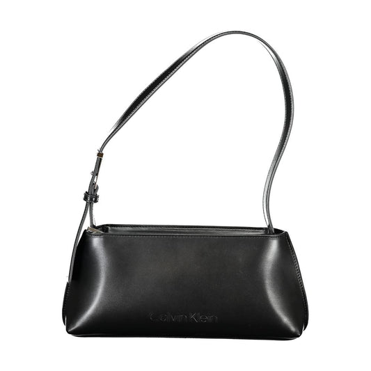 Calvin Klein Black Polyester Women Handbag - ClickThatClicks 