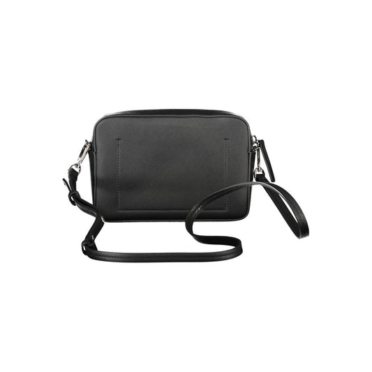 Calvin Klein Black Polyurethane Women's Shoulder Bag - ClickThatClicks 