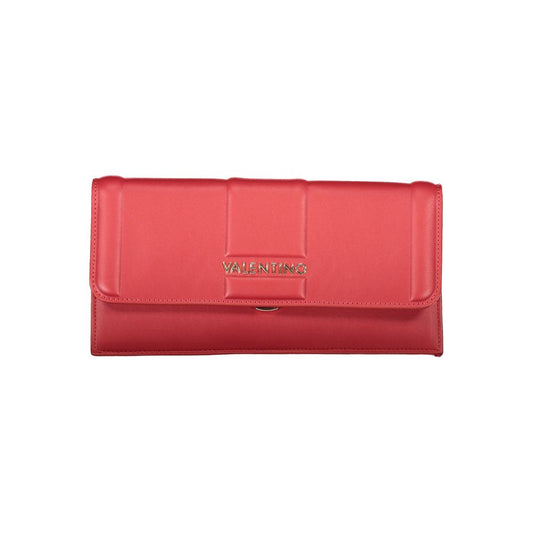 Mario Valentino Rosso Polyurethane Women Clutch - ClickThatClicks 