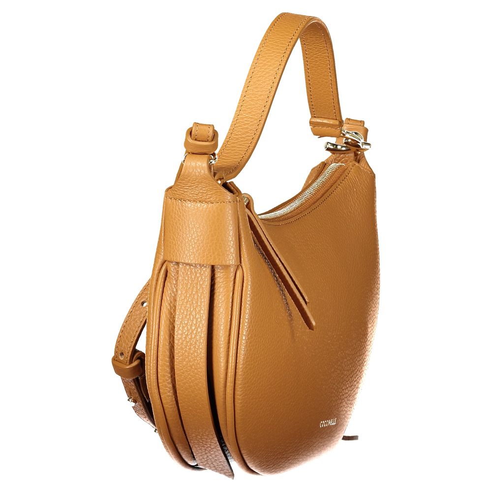 Coccinelle Marrone Pelle Woman Shoulder Bag - ClickThatClicks 