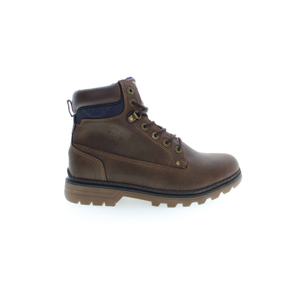 U.S. POLO ASSN. Marrone Polyurethane Men Ankle Boot - ClickThatClicks 