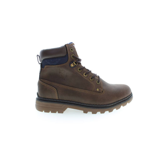 U.S. POLO ASSN. Marrone Polyurethane Men Ankle Boot - ClickThatClicks 