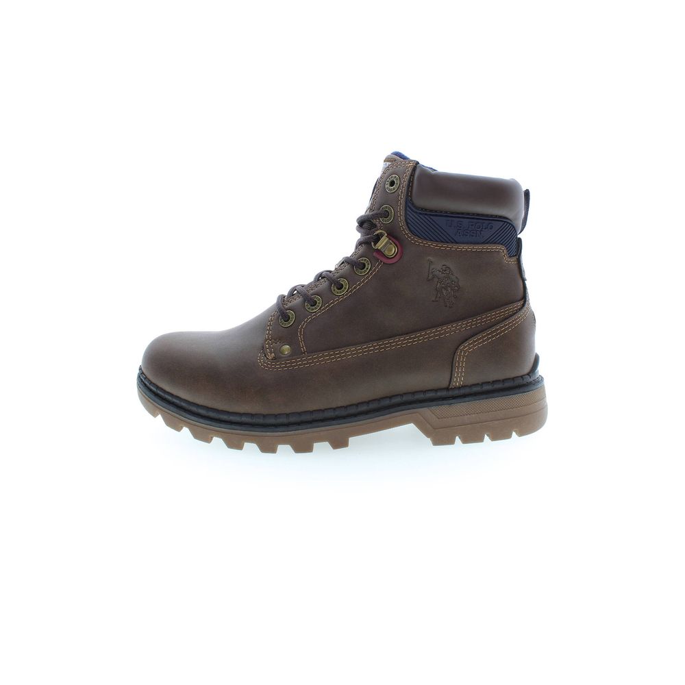 U.S. POLO ASSN. Marrone Polyurethane Men Ankle Boot - ClickThatClicks 