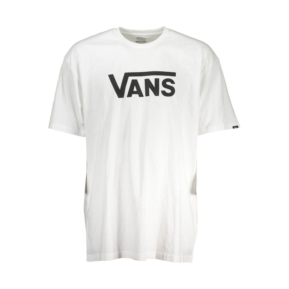 Vans Bianco Cotton Men's T-Shirt - ClickThatClicks 
