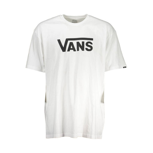 Vans Bianco Cotton Men's T-Shirt - ClickThatClicks 
