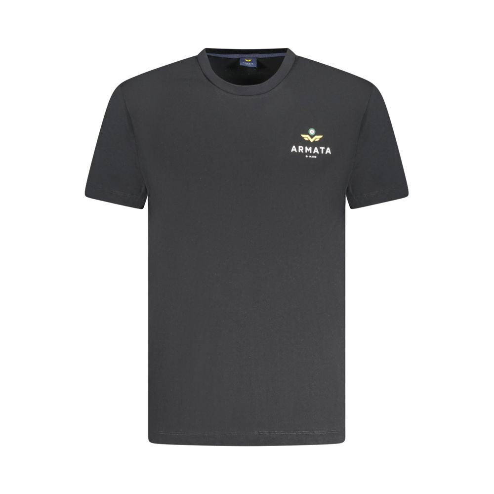 Armata Di Mare Black Cotton Men T-Shirt - ClickThatClicks 