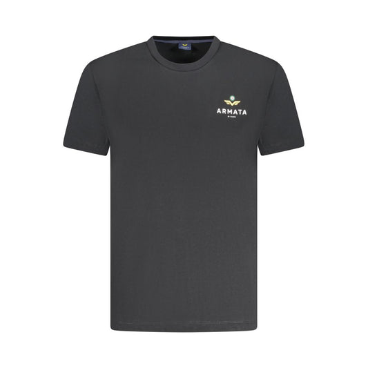 Armata Di Mare Black Cotton Men T-Shirt - ClickThatClicks 