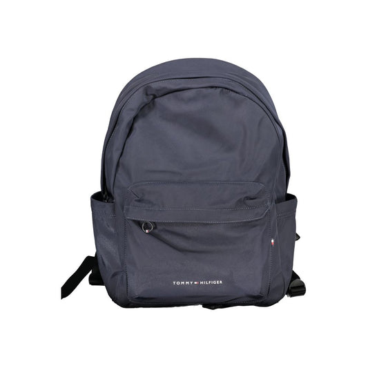 Tommy Hilfiger Blu Polyester Men Backpack - ClickThatClicks 