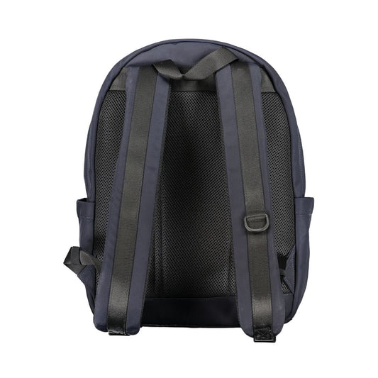 Tommy Hilfiger Blu Polyester Men Backpack - ClickThatClicks 
