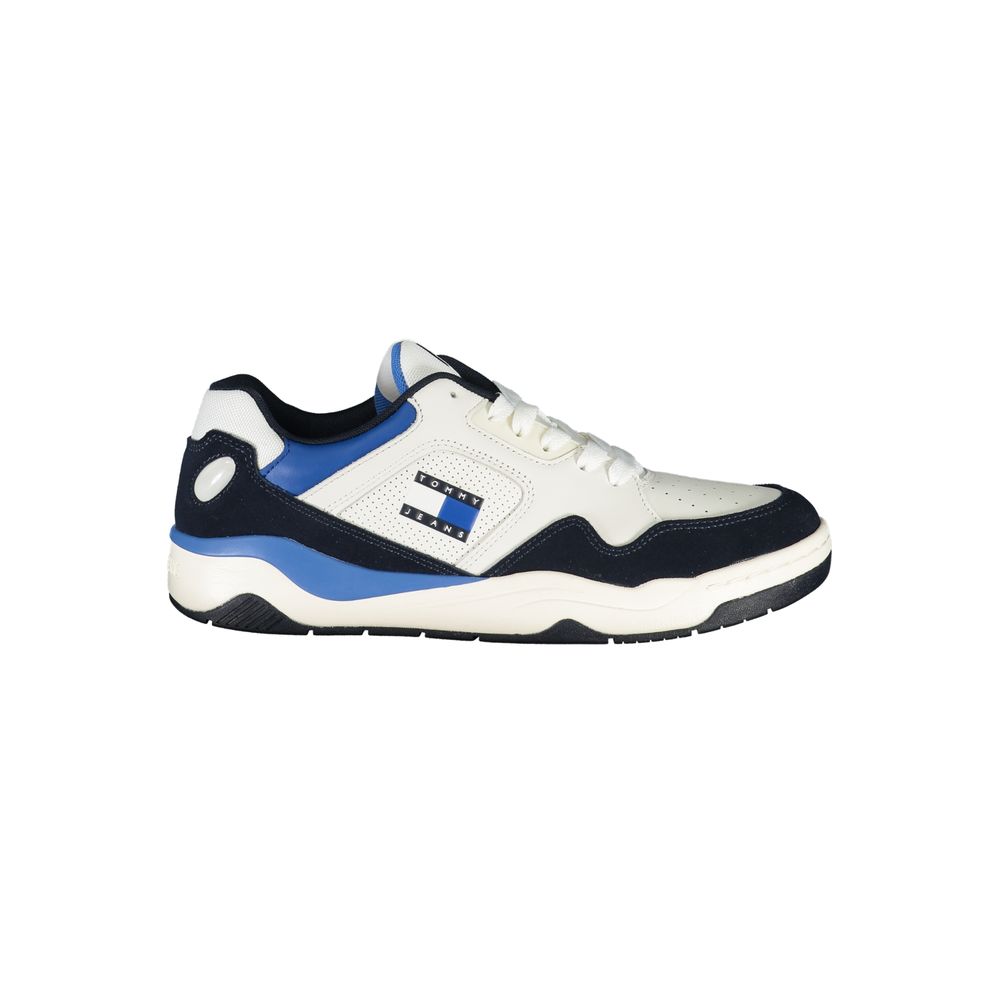 Tommy Hilfiger Blue Polyurethane Men Sneaker - ClickThatClicks 