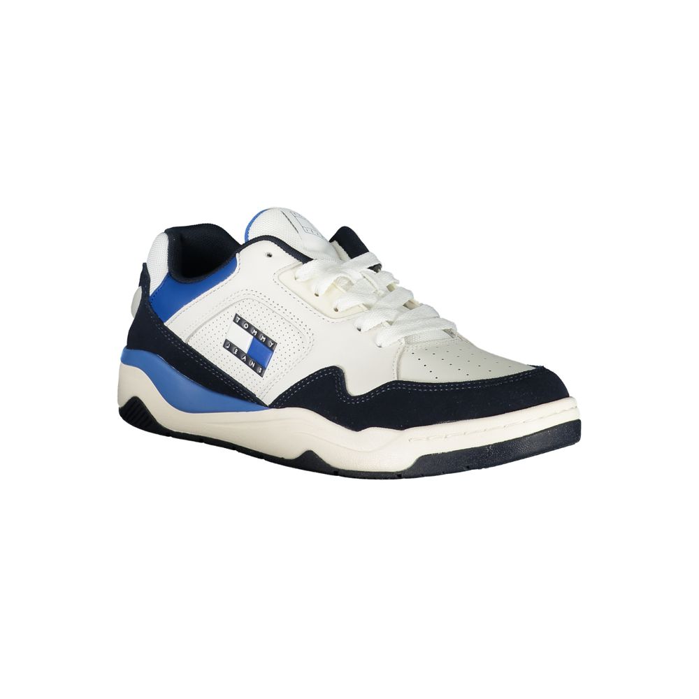 Tommy Hilfiger Blue Polyurethane Men Sneaker - ClickThatClicks 