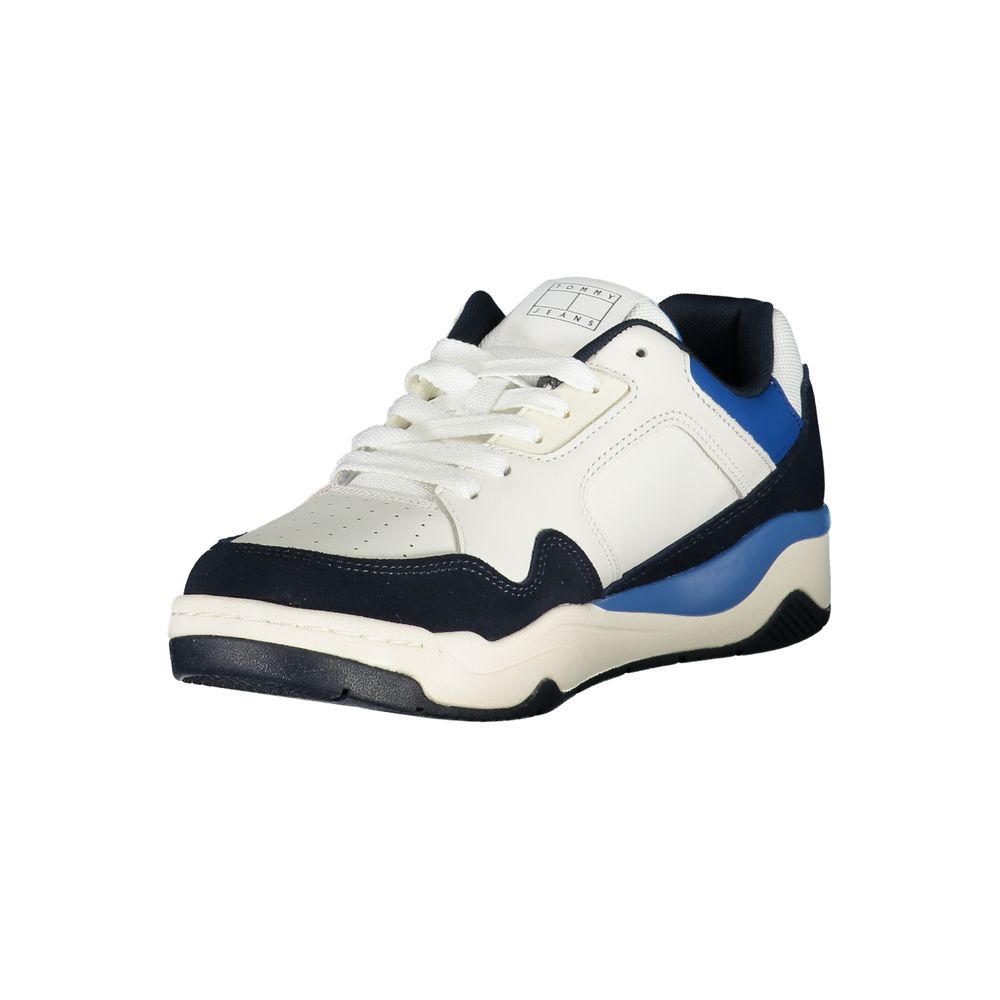 Tommy Hilfiger Blue Polyurethane Men Sneaker - ClickThatClicks 