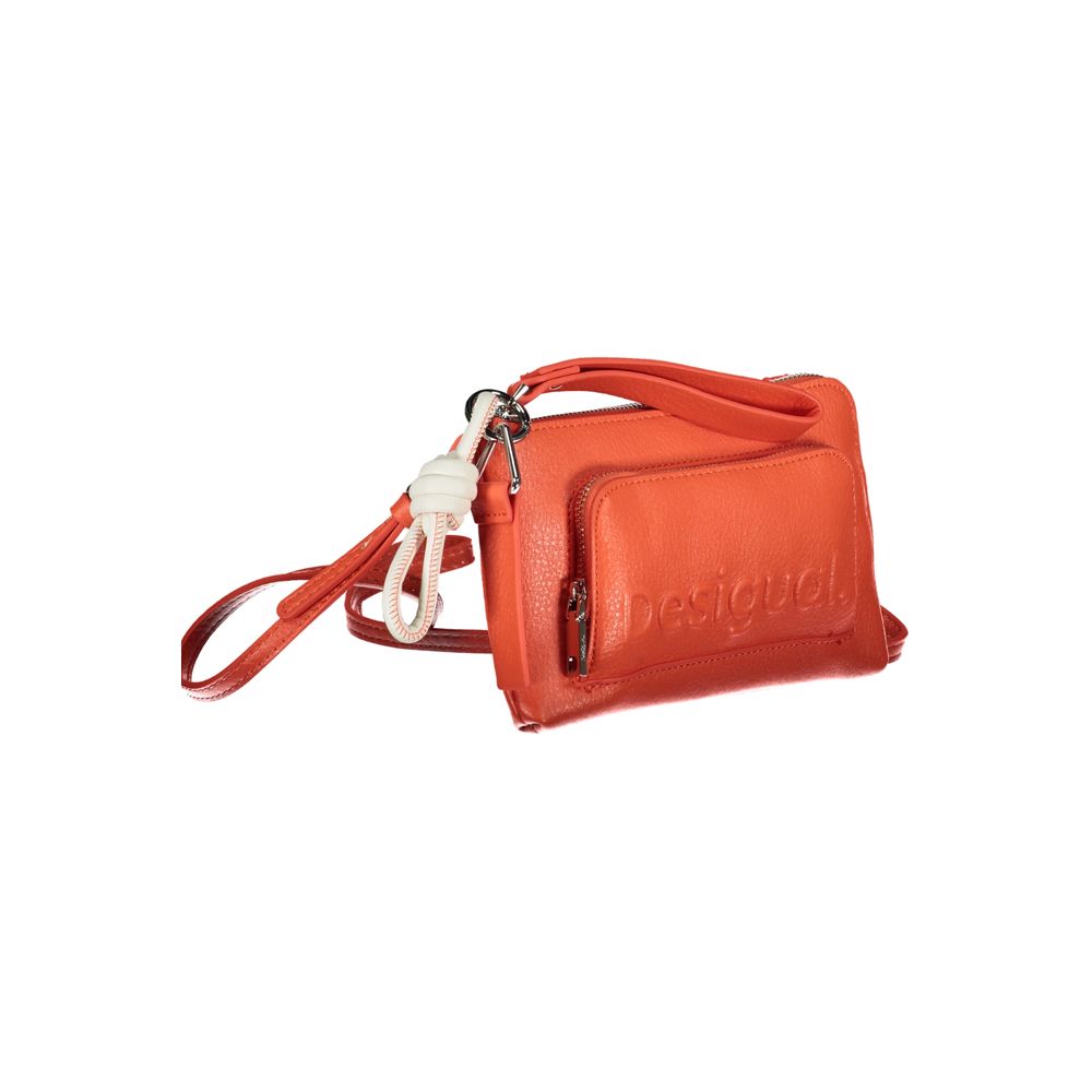 Desigual Rosa Poliuretano Women Shoulder Bag - ClickThatClicks 