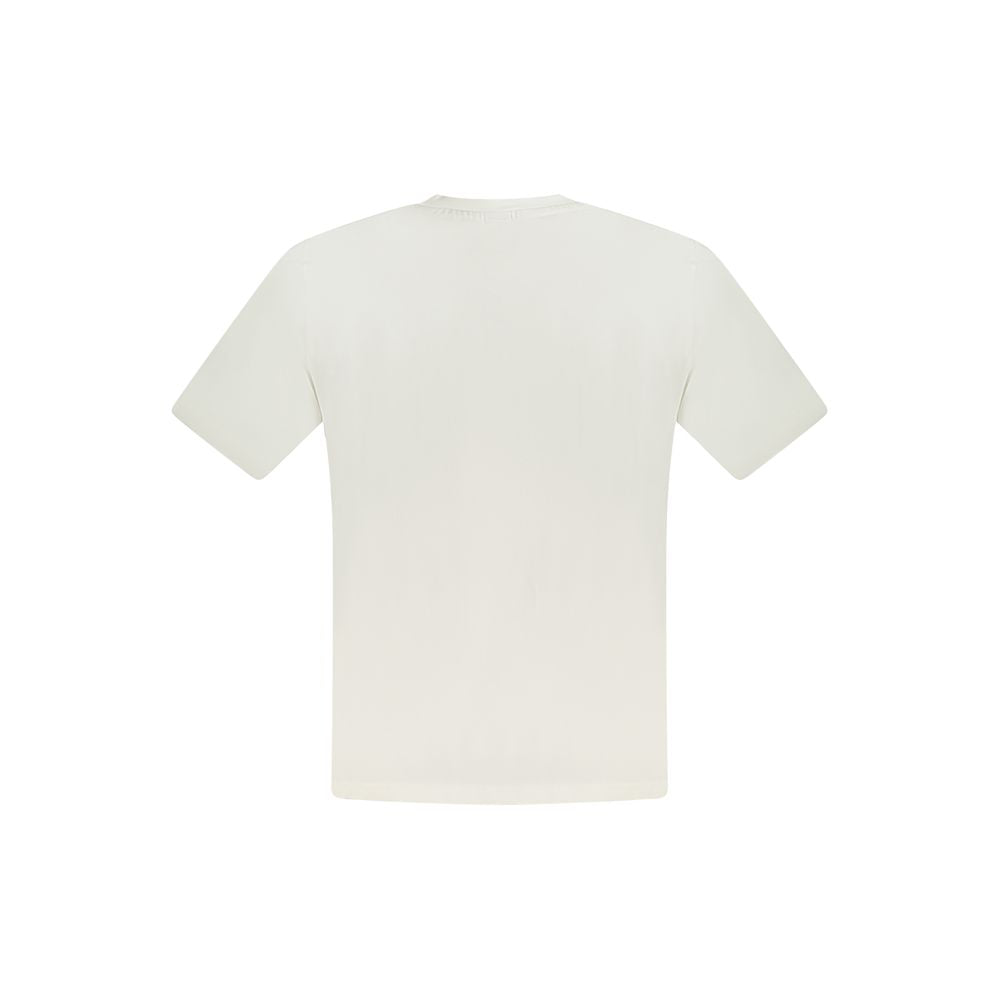 North Sails White Cotton Mens T-Shirt - ClickThatClicks 